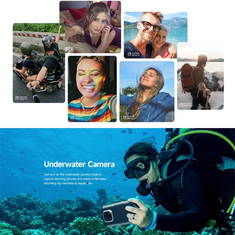 Ulefone Armor 22, IP68/IP69K Rugged Phone, 6.58 inch Android 13 MediaTek Helio G96 Octa Core, Network: 4G, NFC, OTG Ulefone Armor 22, IP68/IP69K Rugged Phone, 6.58 inch Android 13 MediaTek Helio G96 Octa Core, Network: 4G, NFC, OTG